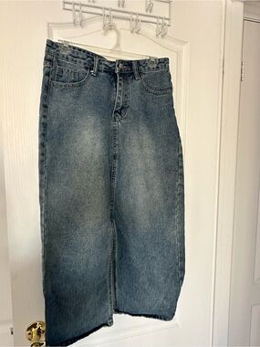 Vintage Denim Skirt